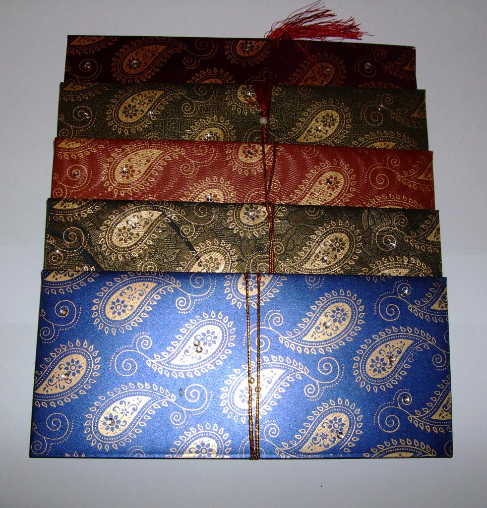 10 Premium Indian Money Envelopes (2 pks of 5)